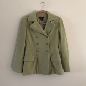 Sage Green Pea Coat